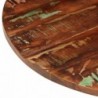 Tömör újrahasznosított fa kerek asztallap Ø90 x 3,8 cm