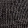 Fekete természetes szizálszőnyeg 80x300 cm