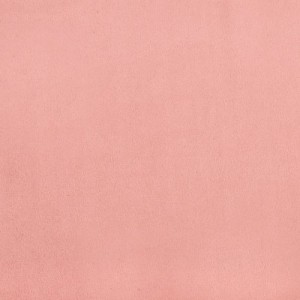 Rózsaszín bársony zsebrugós ágymatrac 100x200x20 cm