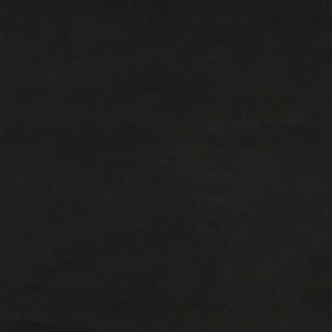 Fekete bársony zsebrugós ágymatrac 140x200x20 cm