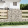 10 db íves horganyzott vas gabion kosár 200x50x200|220 cm