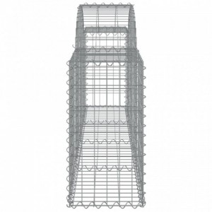 25 db íves horganyzott vas gabion kosár 200x30x60|80 cm