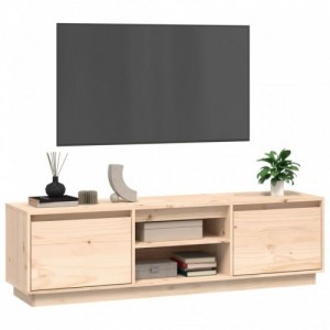 Tömör fenyőfa TV-szekrény 140 x 35 x 40 cm