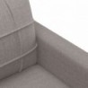 Tópszínű szövet kanapéfotel 60 cm