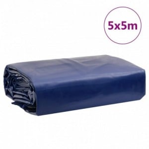 Kék ponyva 5 x 5 m 650 g|m²