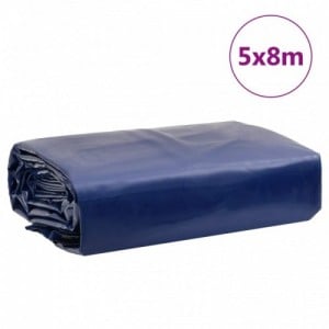 Kék ponyva 5 x 8 m 650 g|m²