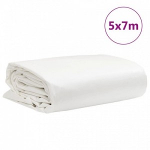 Fehér ponyva 5 x 7 m 650 g|m²