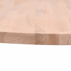 Tömör bükkfa kerek asztallap Ø90 x 2,5 cm