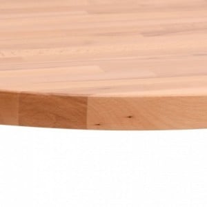 Tömör bükkfa kerek asztallap Ø90 x 4 cm