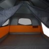 10 személyes szürke és narancssárga vízálló családi sátor