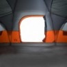 11 személyes szürke|narancssárga vízálló kupolás családi sátor