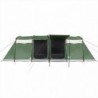 8 személyes zöld vízálló alagút alakú családi sátor