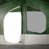 5 személyes zöld vízálló kabin kempingsátor