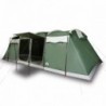 10 személyes zöld vízálló alagút alakú családi sátor
