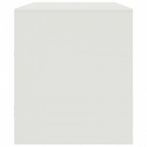 Fehér acél TV-szekrény 99 x 39 x 44 cm