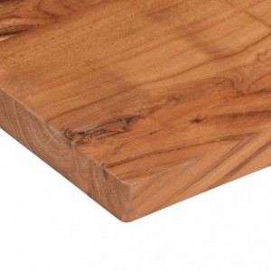 Tömör akácfa téglalap alakú asztallap 160x50x2,5 cm