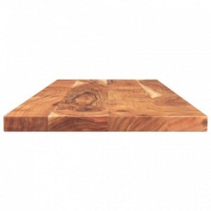 Tömör akácfa téglalap alakú asztallap 140x60x2,5 cm
