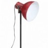 Kopott piros állólámpa 25 W 25x25x90|160 cm E27