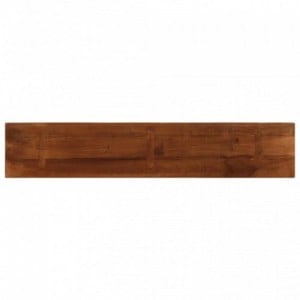 Tömör újrahasznosított fa téglalap alakú asztallap 180x40x3,8cm