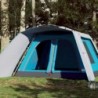 9 személyes kék felugró családi sátor tornáccal