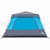 10 személyes kék kupola alakú felugró családi sátor