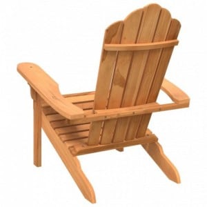 Tömör tíkfa kerti adirondack szék 77 x 78 x 95 cm