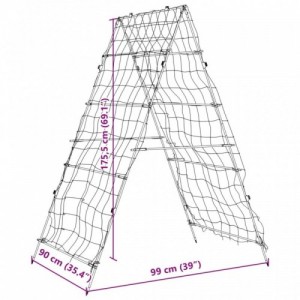 4 db A-alakú acél kerti rács kúszónövényekhez