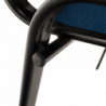 Irodai szék, sötétkék, ISO ECO