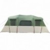 16 személyes zöld vízálló alagút alakú családi sátor