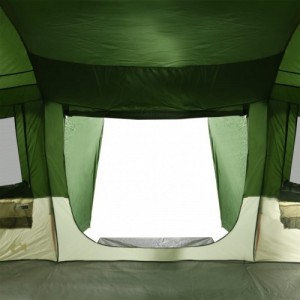 16 személyes zöld vízálló alagút alakú családi sátor