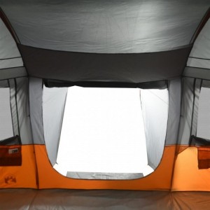 16 személyes szürke vízálló alagút alakú családi sátor