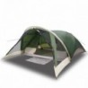 6 személyes zöld vízálló családi sátor