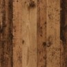 Antik fa színű szerelt fa ruhásszekrény 80 x 50 x 200 cm