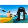 Csónaktáska FIXED Float Bag mobiltelefon zsebbel 3L, fekete
