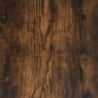 Füstös tölgy színű szerelt fa könyvespolc 70 x 36 x 189 cm