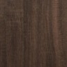 Barna tölgy színű szerelt fa könyvespolc 100 x 36 x 189 cm