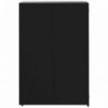 Fekete acél kerekes tároló 5 szemeteskukához 345 x 79 x 117 cm