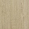 Sonoma tölgy színű szerelt fa ruhásszekrény 80 x 50 x 200 cm