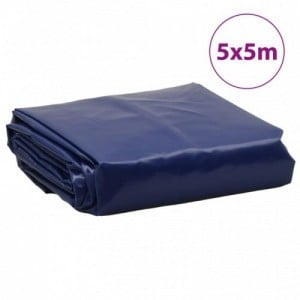 Kék ponyva 5 x 5 m 650 g|m²