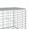 Horganyzott vas gabion kosár fedéllel 500 x 50 x 50 cm