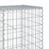 Horganyzott vas gabion kosár fedéllel 600 x 50 x 100 cm