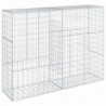 Horganyzott vas gabion kosár fedéllel 200 x 50 x 150 cm