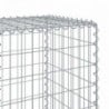 Horganyzott vas gabion kosár fedéllel 400 x 50 x 150 cm