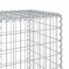 Horganyzott vas gabion kosár fedéllel 500 x 50 x 150 cm