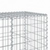 Horganyzott vas gabion kosár fedéllel 200 x 100 x 100 cm