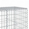 Horganyzott vas gabion kosár fedéllel 400 x 100 x 100 cm