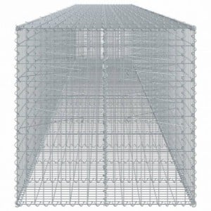 Horganyzott vas gabion kosár fedéllel 950 x 100 x 100 cm