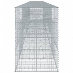 Horganyzott vas gabion kosár fedéllel 1100 x 100 x 150 cm