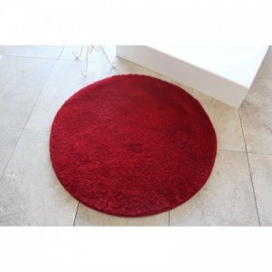 Colors of Oval Red fürdőszobaszőnyeg 90 cm