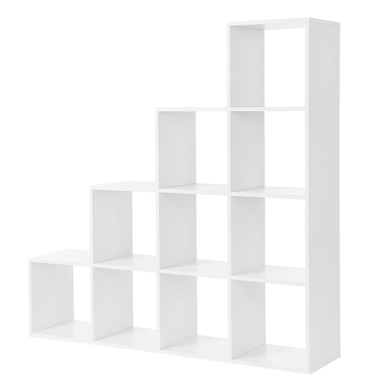 Fehér könyvespolc 130 x 130 x 29 cm